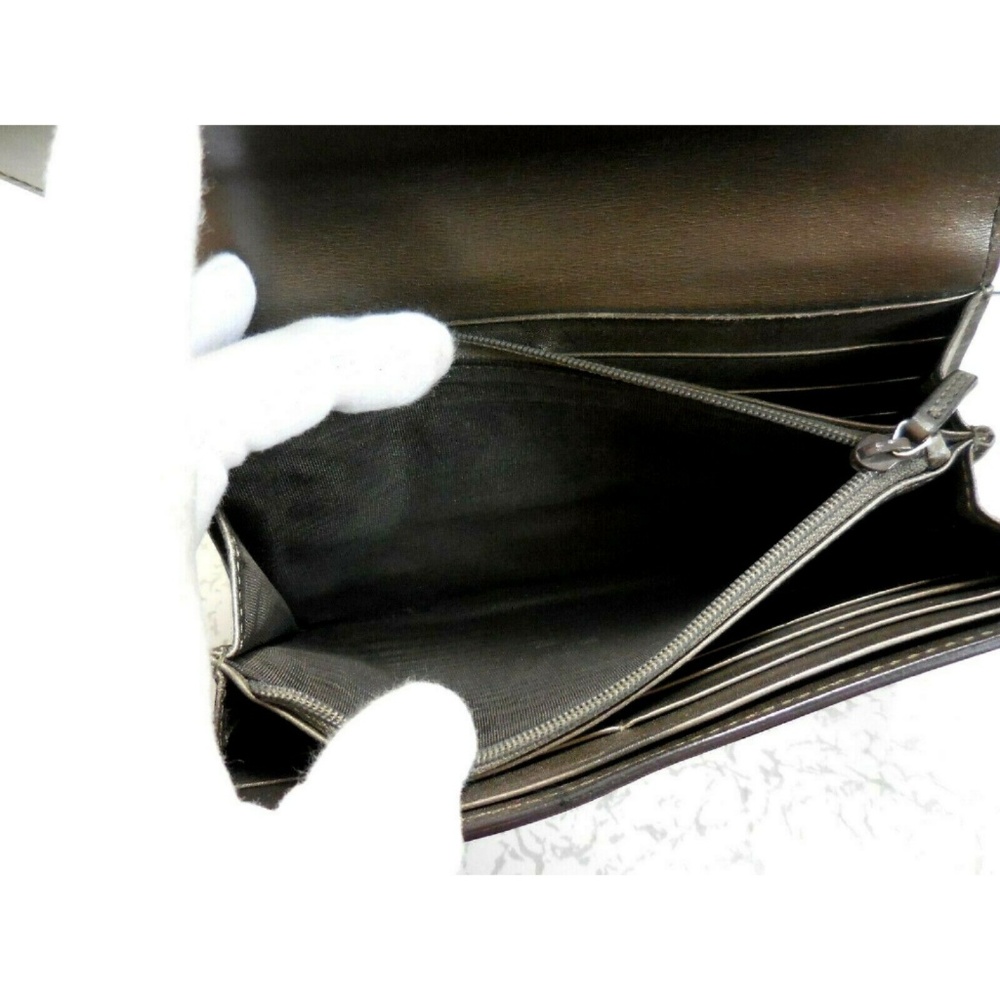 Gucci Gunmetal Silver Microguccissima Wallet - Picture 8 of 8